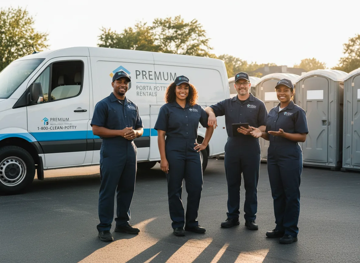 VIP Portable Toilets company in Rossiter, PA